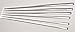 6 Pieces 1/4â€ Diameter 12â€ Long Clear Acrylic PLEXIGLASS Lucite Plastic Rod .25