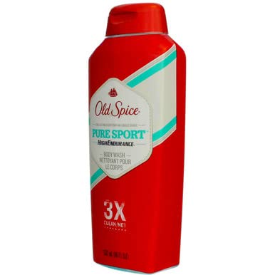 Miniatura 6 de Old Spice Gel de baño de alta resistencia, Pure Sport 18 oz (paquete de 10)