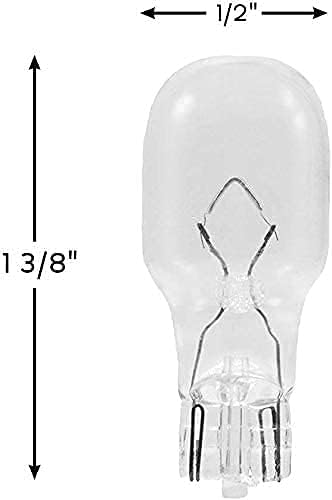 eTopLighting 24-Pack 12V 18W T5 Wedge Base Replacement Bulb, T5, Low Voltage, VPL1142_V2