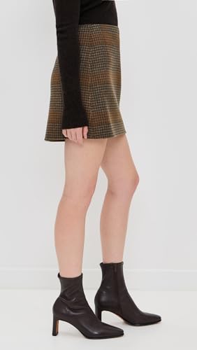 Theory Women's Plaid Mini Skirt4