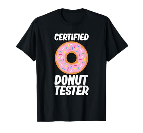 Divertido diseño de dona para hombres y mujeres amantes de las donas Camiseta