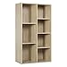 WOLTU Libreria a 7 Cubi Mensola di Legno Stand TV Scaffale da Esposizione per Casa e Ufficio Porta Libri SK004hei