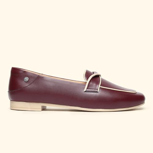 Image of YOHO Bliss Loafers for Women | Comfortable & Stylish Bellies | Fashion Moccasins with Footpharma Footbed | Slip-on for Casual & Formal Wear | 007