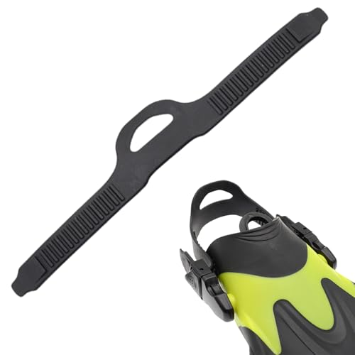 Generic Swimming Fin Strap,Adjustable Diving Fins Straps| Non Slip Flippers Fin-tie,Accessories for Underwater,Wearable Training Floaty with Belt, Pool Exercise