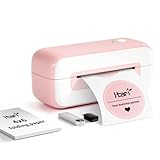 impresora etiquetas de tela para ropa Configuración con un solo clic: la impresora térmica ofrece un proceso de configuración con un solo clic, es fácil de configurar. Se conecta a tu dispositivo a través de una interfaz USB, y la impresora térmica de etiquetas está lista para funcionar en poco tiempo. La impresora de etiquetas de envío es altamente compatible con sistemas operativos Mac y Windows. (No es compatible con Chrome OS. ) Un convertidor tipo C está equipado para usuarios de Mac.