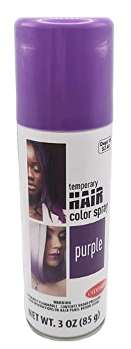 Spray temporal para cabello color púrpura 3 oz miniatura 1