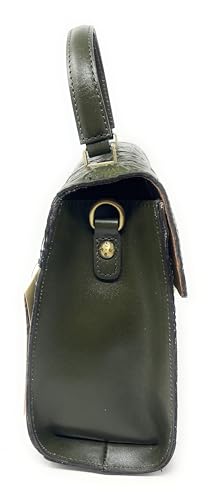 Image of Patricia Nash Chauny Tooled Leather Satchel