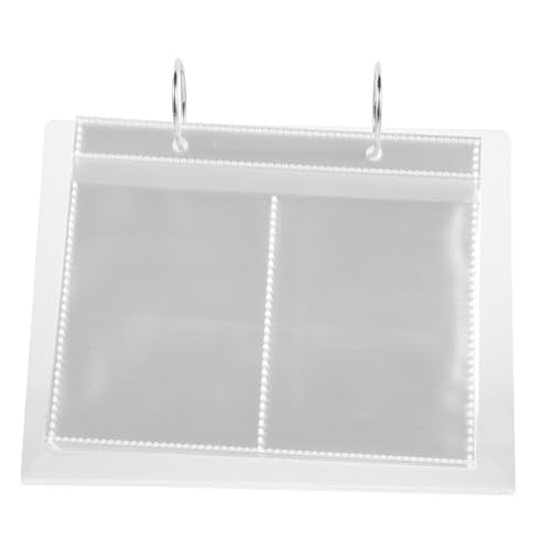 BESTYASH Album de Rangement pour Autocollants Nail Art Compact et Portable Organiseur de Stickers Manucure Affichage et Résistant pour Boutique et Usage Personnel