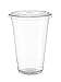 Zeml [100 Sets - 20 oz. Plastic Cups With Lids, Smoothie Cups, Milkshake Cups