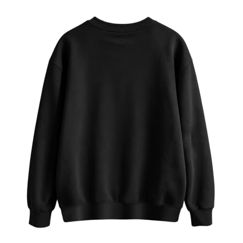 Pumpkin Sweatshirt Women Sequin Oversized Crewneck Halloween Sweatshirts - image 4