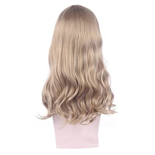 Miniatura 4 de Peluca para Halloween, moda, fiesta de Navidad, peluca de vestir Resident Evil 8 Village BelaBella marrón, longitud media y ligeramente rizada,