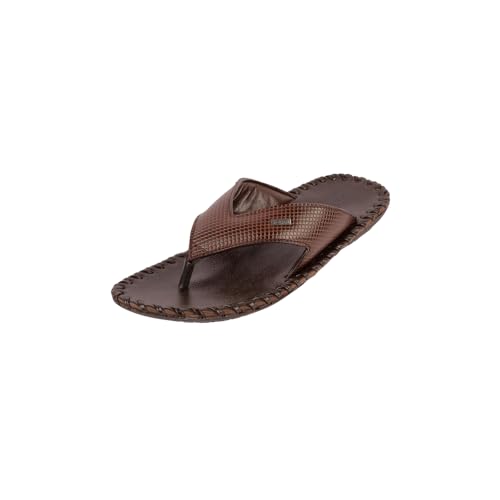 Image of Metro Men Thong Leather Chappal