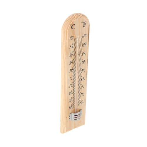 TOPBATHY Wine Cellar Temperature Gauge Wall-mounted Thermometer 40℃ to 50℃ Indoor Outdoor Accurate Window Temperature Indicator for Home Fermentation Monitoring