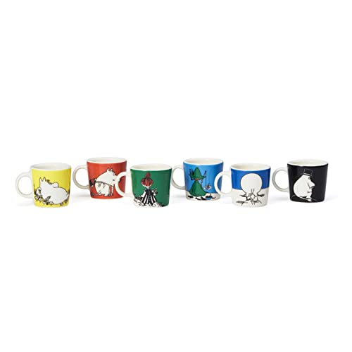 Arabia Set de 6 Tazas de Porcelana miniatura 2