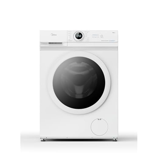 Midea MF10EW70B Lavatrice Slim Carica Frontale, 7 kg, 1400 Giri, Classe A, Vapore, Motore BLDC, Programma Rapido, Varie Temperature dell'Acqua, White