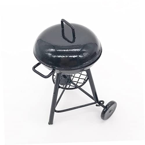 ADOCARN Mini Grelha Torrador Forno Conjuntos Para Grelhar Ao Ar Livre Casas De Bonecas Grelha Circul