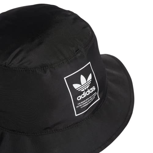 Adidas Originals Packable Bucket Hat, Black/White, One Size #TOP2