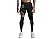 2XU Mens Light Speed Compression Tights X-Large Black/Gold Reflective