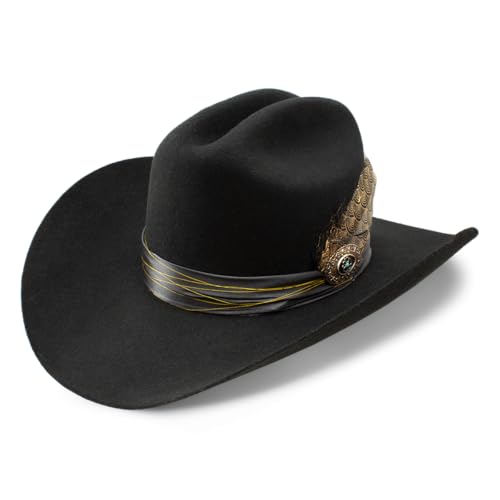 Charlie 1 Horse x Lainey Wilson Daredevil Western Hat L Black