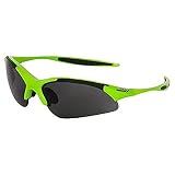 Massi Wind - Gafas de Ciclismo Unisex, Color Verde flúor