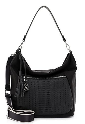Emily & Noah Bolsillo Hanja 63262 para mujer - Bolso de mano con mezcla de materiales, Black 100., Talla única Cover