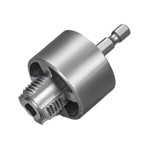 Lnhgh Roscadora para Tubos,Herramienta de corte de rosca para tubos - Extremidades integradas resistentes al desgaste para rosca interior y exterior para taladro eléctrico Renovación Fontanería