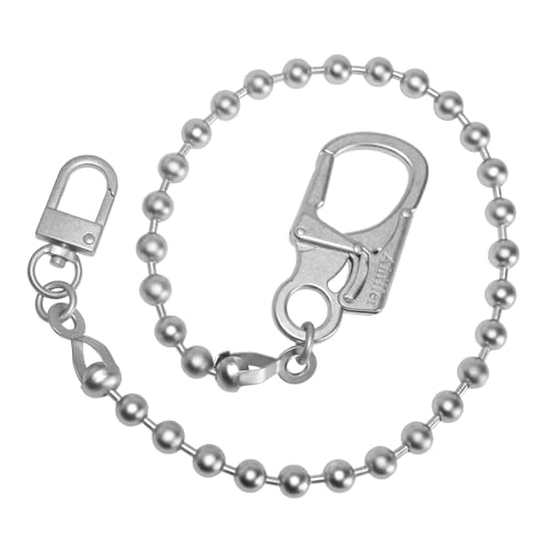 Image of Ahiller Mens Wallet Chain with Heavy Duty Keychain Carabiner Clip