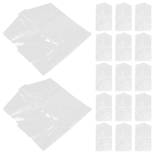 Genérico Fundas para Prendas Colgantes Infantiles 60 Unidades 40X70 CM Bolsa de Limpieza en Seco para Armarios y Guardarropa