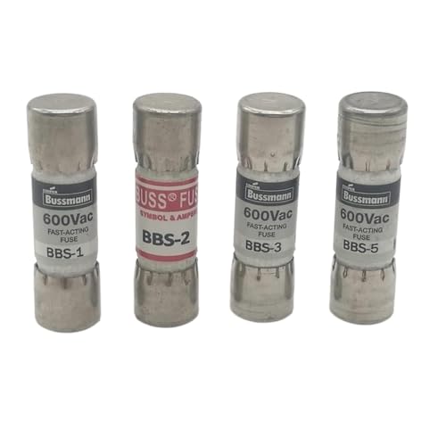 Fusible céramique BBS-2 2A 600VAC action rapide cartouche 10x35mm