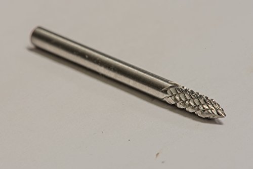 Fresa de carburo doble corte SG-43 1/8" x 3/8" miniatura 5