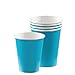 amscan Paper Cups, 9 oz, Caribbean Blue