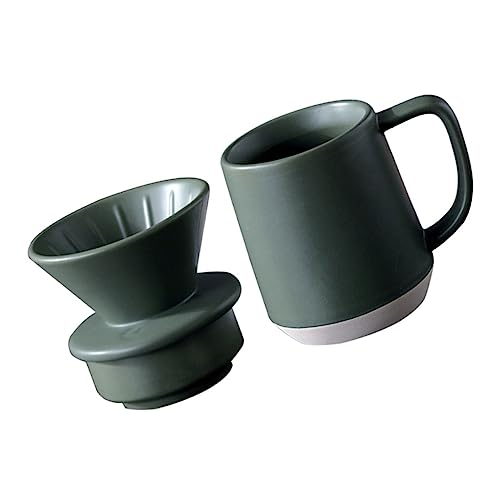 Tasse à café céramique avec filtre Mipcase pour maison et restaurants