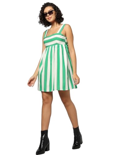 Image of Gap Women Stylised Above The Knee Sleeveless Casual Dress