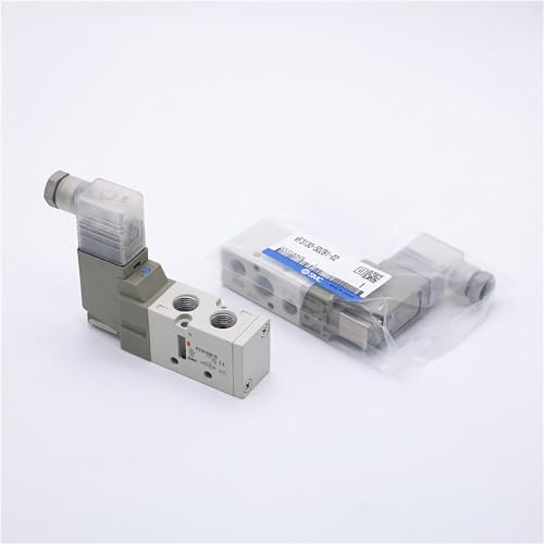 Válvula SY3340-5LOZ-01T de aire de 4 vías y 2 solenoides de 1 pieza 4