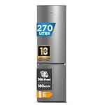 Midea – Midea 270L Kühlschrank mit gefrierfach no-frost, 180cm,All-A