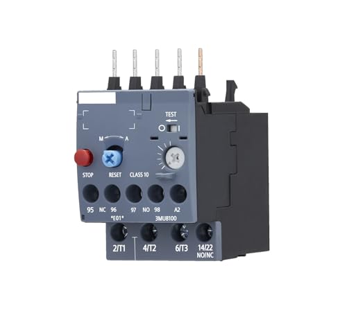 Relais de surcharge thermique 3MU8 protège vos moteurs contre la surchauffe 3MU8100-1JB0