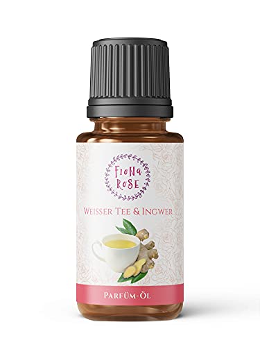 Fiona Rose Perfume Oil - White Tea & Ginger Fragrance Oil