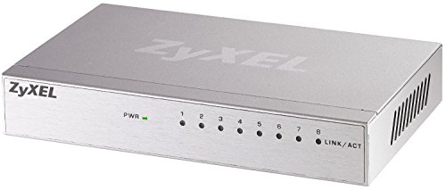 Preisvergleich Produktbild ZyXEL GS-108B Gigabit Ethernet Switch für Desktop (8-Port)
