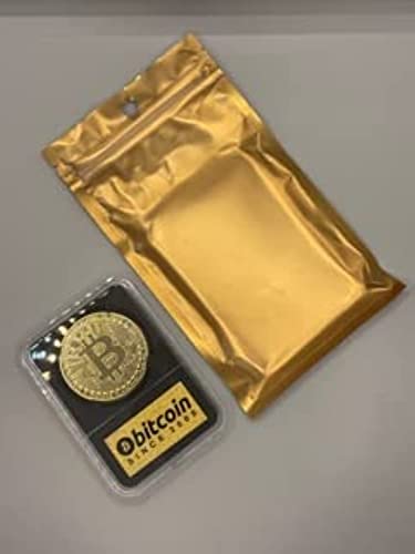 Bitcoin Coin in Collector's Edition Case: Limited Edition Physical Gold Coin with Crypto Coin Display Case | Cryptocurrency Coin with Realistic Details | Desk Home Office Idea for HODL Fans - Image 6