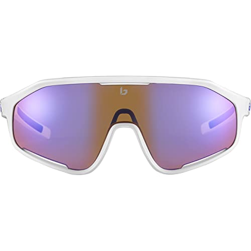 Bollé Shifter Sunglasses Shiny White Large Unisex-Adult #TOP2