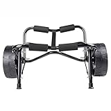 Trailer Canoe Ocean Boat Kayak Paddle Board SUP Special Small Trailer Detachable Folding Aluminum