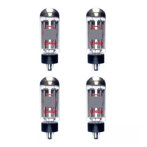 4 Tubes à Vide 5U4GB Assortis pour Réparer Ampli Audio Synchro
