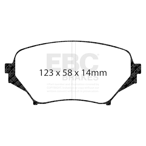 Image of EBC Brakes DP21774 Greenstuff 2000 Series Sport Brake Pad
