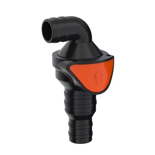 Image of SEAFLO in-Line / 90 Quick Disconnect Non-Return Check Valve PA6+GF+POM Construction, Anti-Backflow Design, Versatile Applications (Choose Size and Style)