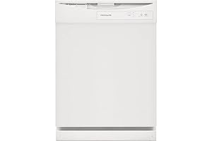 FrigiDaire Professional 24" White Built-In Dishwasher That Always Gets the Job Done