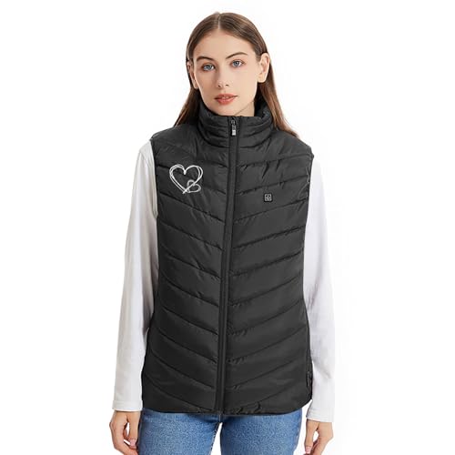 Heated Vest for Men Women Winter Warm Lightweight Quilted Heated Jacket - image 6