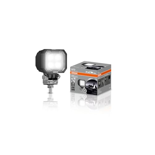 OSRAM LEDriving Rect WL VX80-WD, phares de travail LED TOUT-TERRAIN, 1 500 lumens, faisceau lumineux jusqu'à 56 m, 12 V/24 V