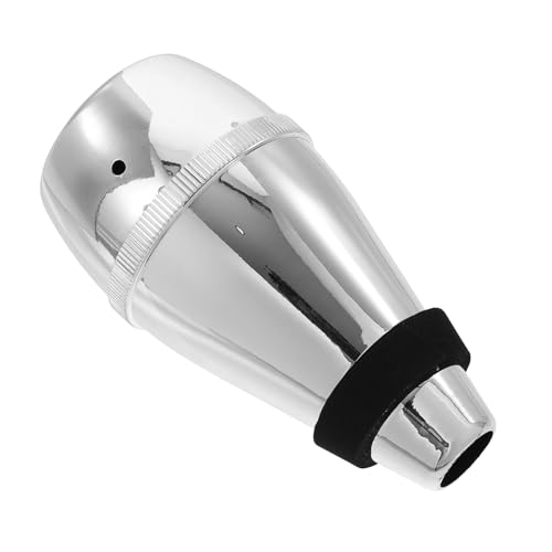 EXQUIMEUBLE 製トランペット弱音器 軽量コンパクト設計 簡単装着で練習に 小対応 トランペット用楽器アクセサリー