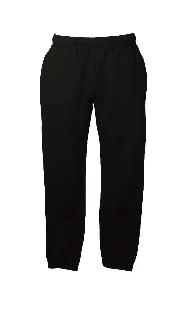 CAMPAGNOLO Flli Man Trousers Brushed Winter Fleece with Drawstring and Side Pockets Model Suit Article 4R988-7, U901 Nero - Black, 4X-Large