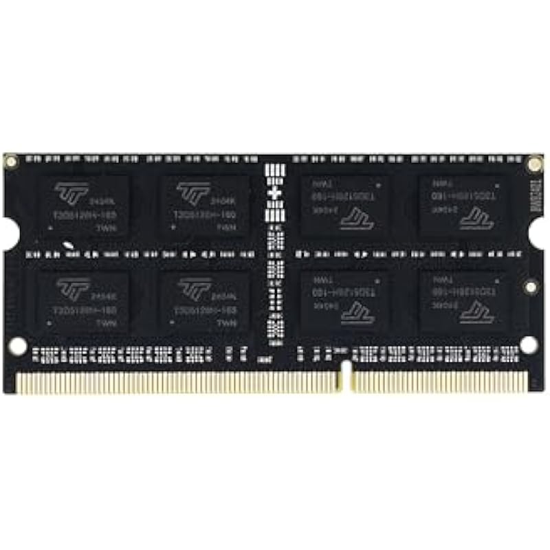Timetec 8GB DDR3L / DDR3 1600MHz (DDR3L-1600) PC3L-12800 / PC3-12800(PC3L-12800S) Non-ECC Unbuffered 1.35V/1.5V CL11 2Rx8 204 Pin SODIMM Laptop Notebook PC Computer Memory RAM Module Upgrade Black ... 상세이미지 2